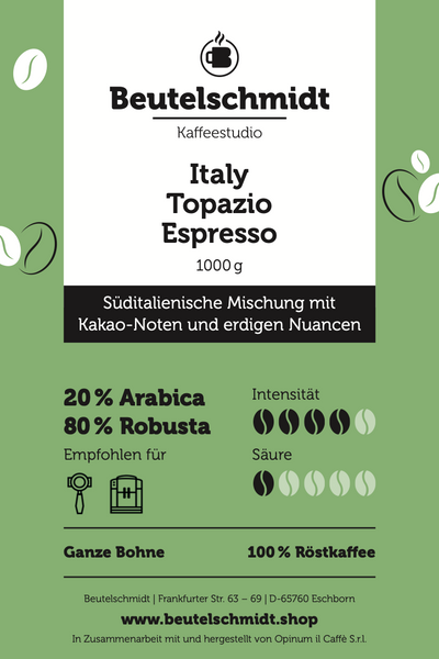 Italy Topazio Espresso