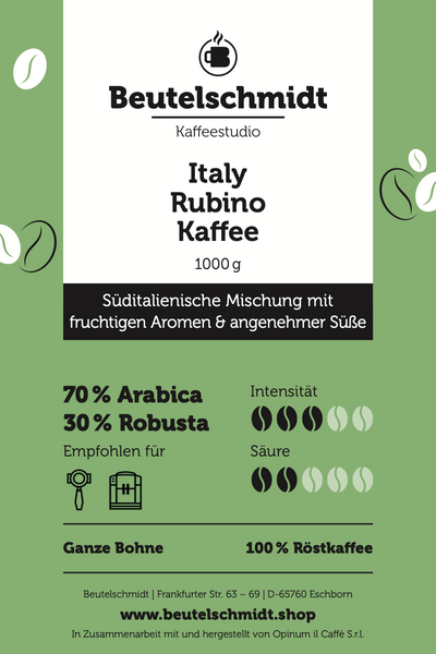 Italy Rubino Kaffee