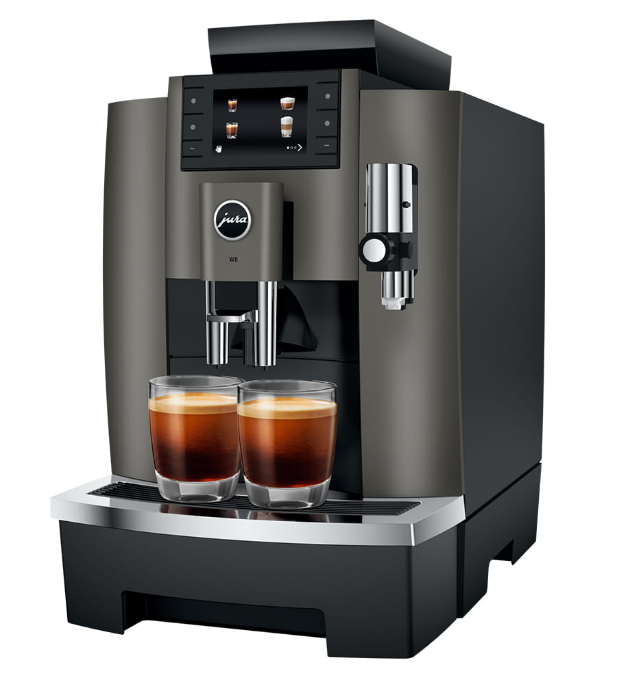 Jura-W8 Dark Inox-Kaffeevollautomaten-Beutelschmidt