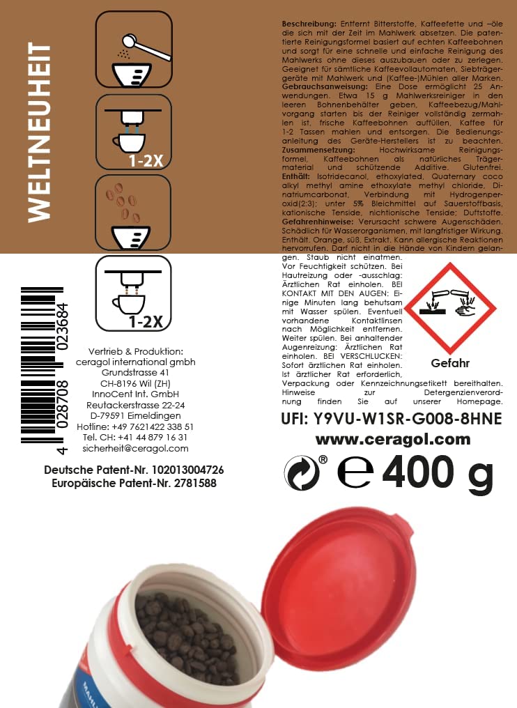 Mahlwerksreiniger-Mahlwerksreiniger-Ceragol-2 Stück-Beutelschmidt