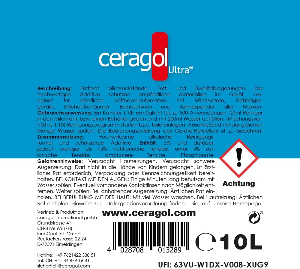 Milchsystemreiniger Kanister-Milchsystemreiniger-Ceragol-Beutelschmidt