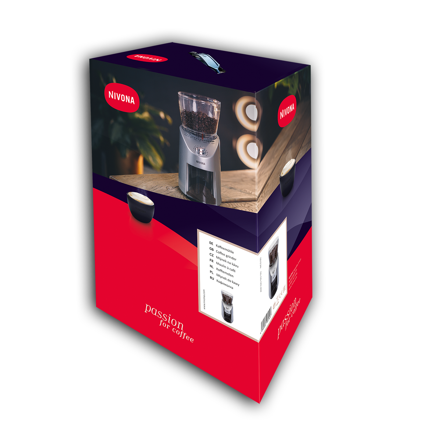 Kaffeemühle CafeGrano NICG 130-Kaffeemühle-Nivona-Beutelschmidt