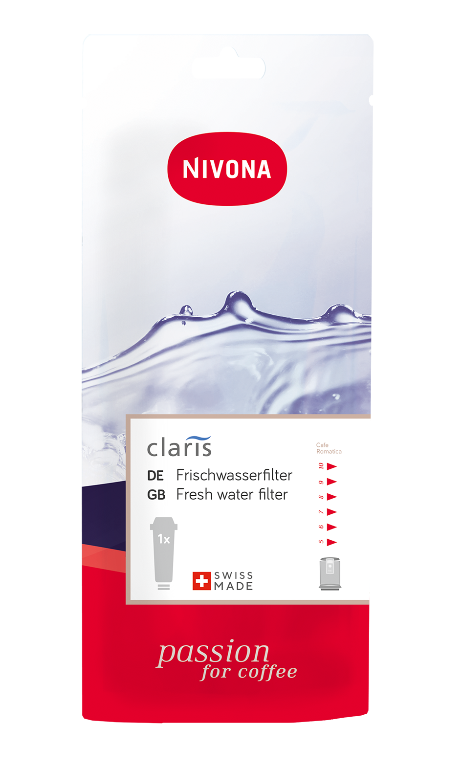 CLARIS Frischwasserfilter NIRF 700-Wasserfilter-Nivona-Beutelschmidt