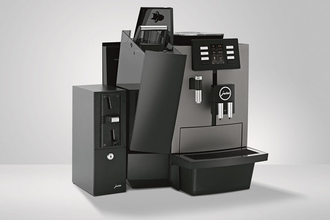 Jura-X6 Dark Inox-Kaffeevollautomaten-Beutelschmidt