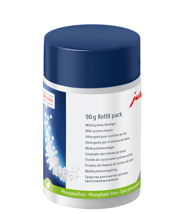 Milchsystem-Reiniger (Mini-Tabs) 90g Nachfüllflasche-Milchsystemreiniger-Jura-Beutelschmidt