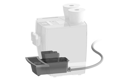 Kaffeesatzabwurf-/ Restwasserablauf-Set zu GIGA X-Linie-Zubehör-Jura-Beutelschmidt