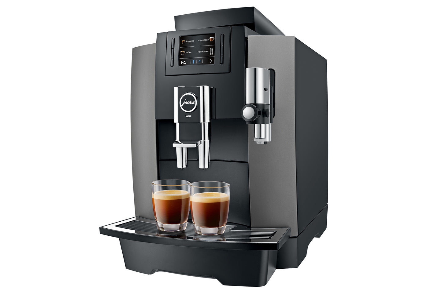 Jura-WE8 Dark Inox-Kaffeevollautomaten-Beutelschmidt