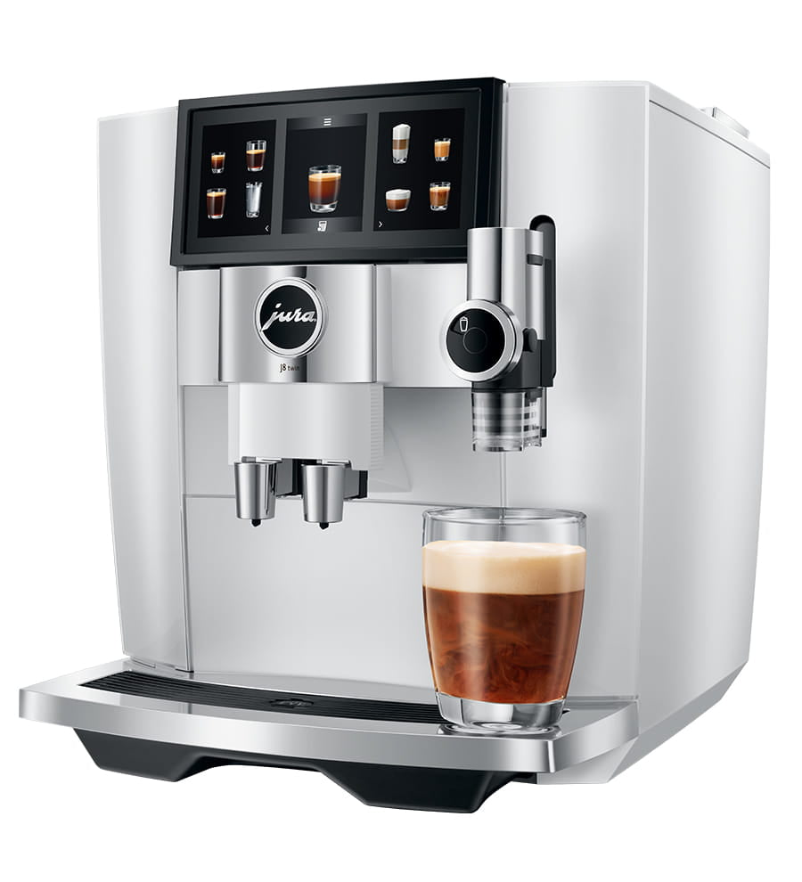 Jura-J8 Twin Diamond White-Kaffeevollautomaten-Beutelschmidt