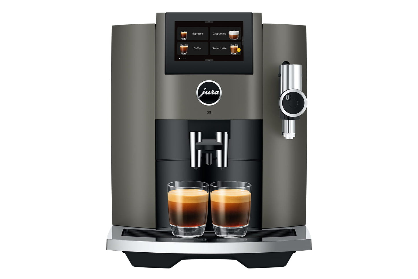 Jura-S8 Dark Inox-Kaffeevollautomaten-Beutelschmidt