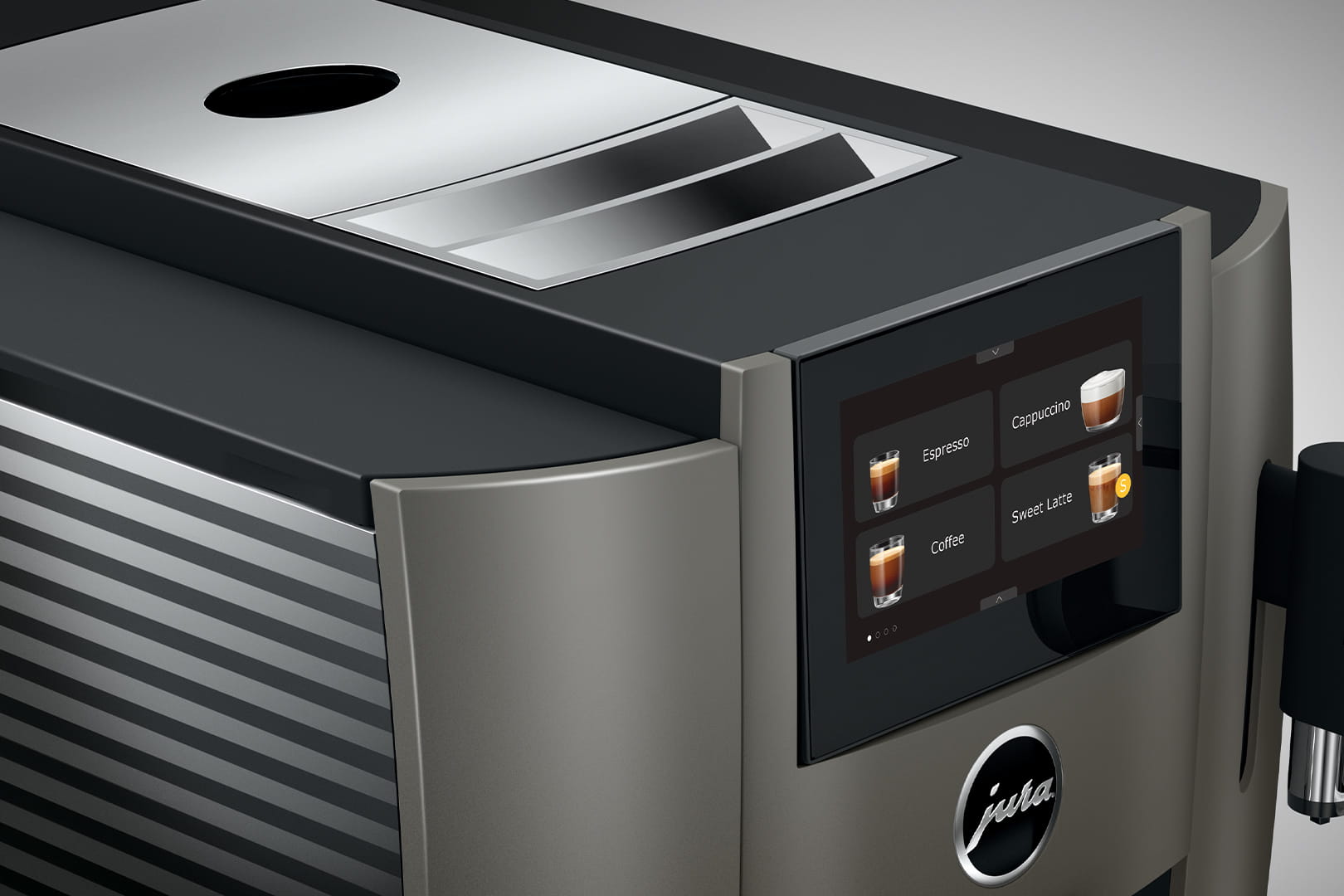 Jura-S8 Dark Inox-Kaffeevollautomaten-Beutelschmidt