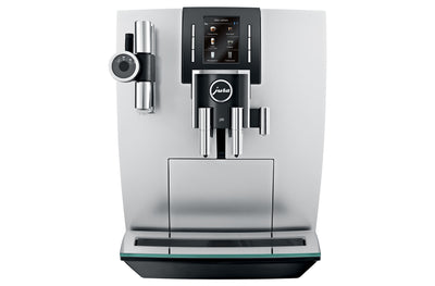 J90 Brillant Silber-Kaffeevollautomaten-Jura-Beutelschmidt