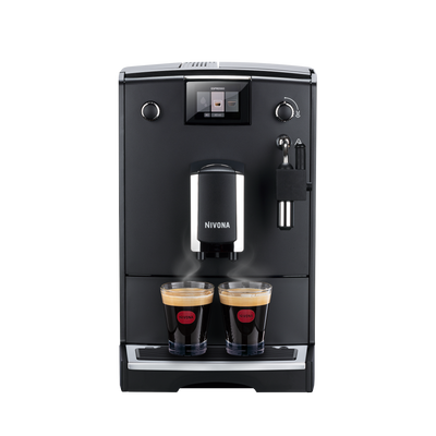 NICR 550 Mattschwarz / Chrom-Kaffeevollautomaten-Nivona-Beutelschmidt
