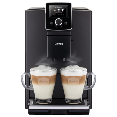 Nivona-NICR 820 Mattschwarz / Chrom-Kaffeevollautomaten-Beutelschmidt