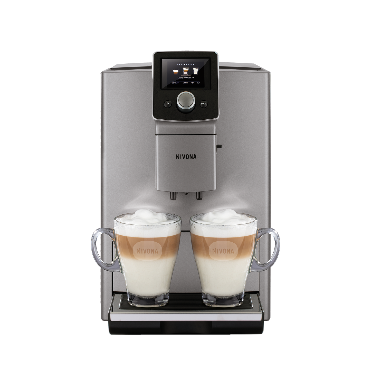 NICR 823 Full-Titan / Chrom-Kaffeevollautomaten-Nivona-Beutelschmidt