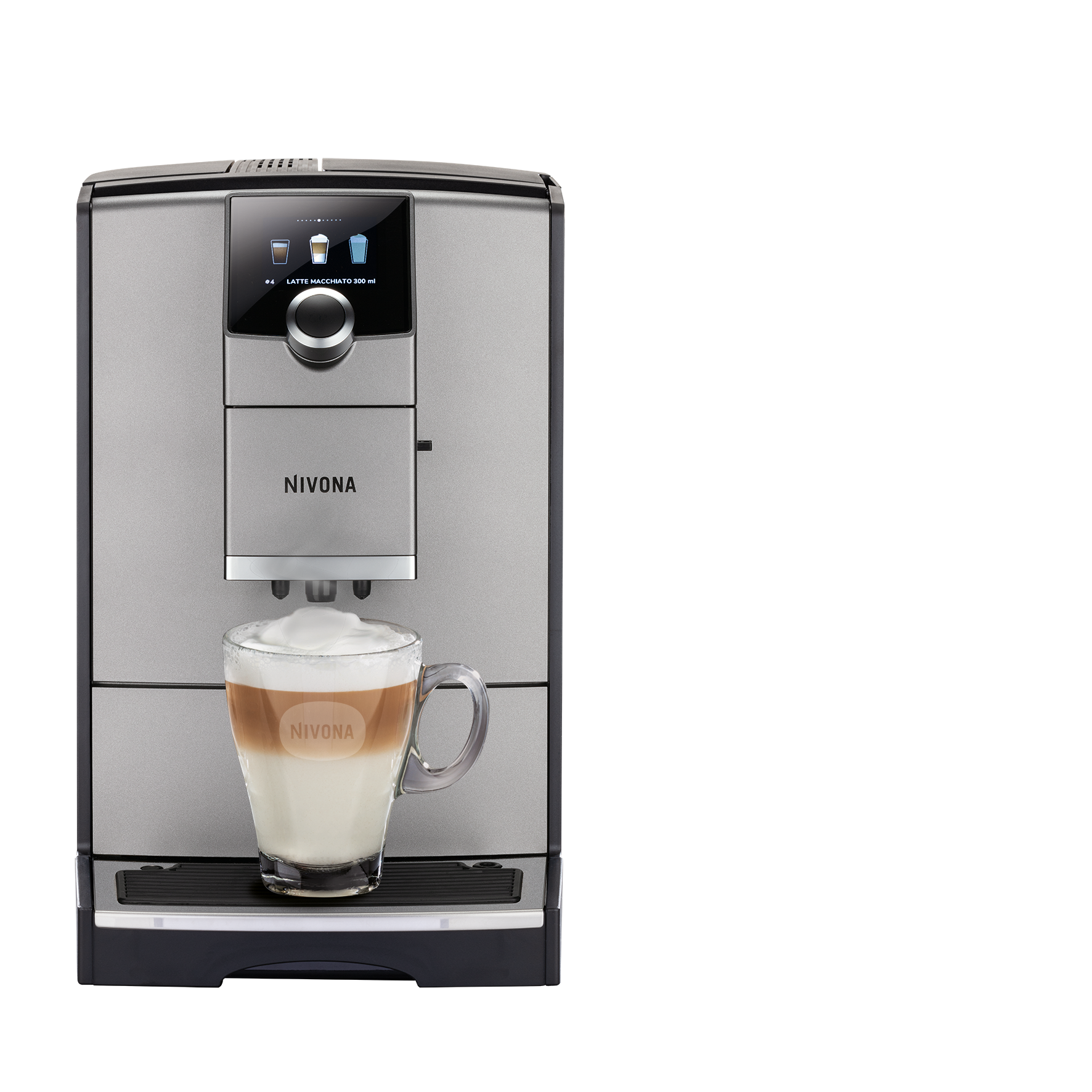 Nivona-NICR 795 TItan / Chrom-Kaffeevollautomaten-Beutelschmidt