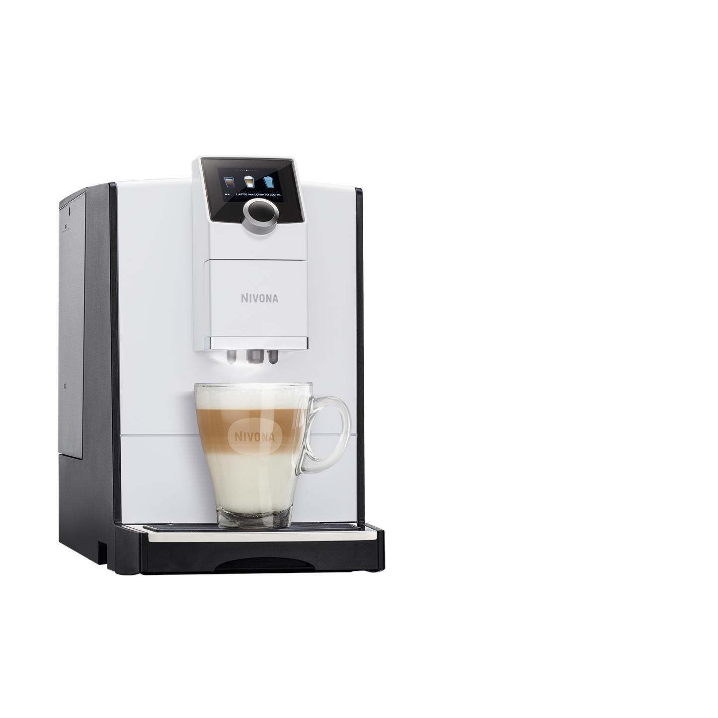 NICR 796 White Line / Chrom-Kaffeevollautomaten-Nivona-Beutelschmidt