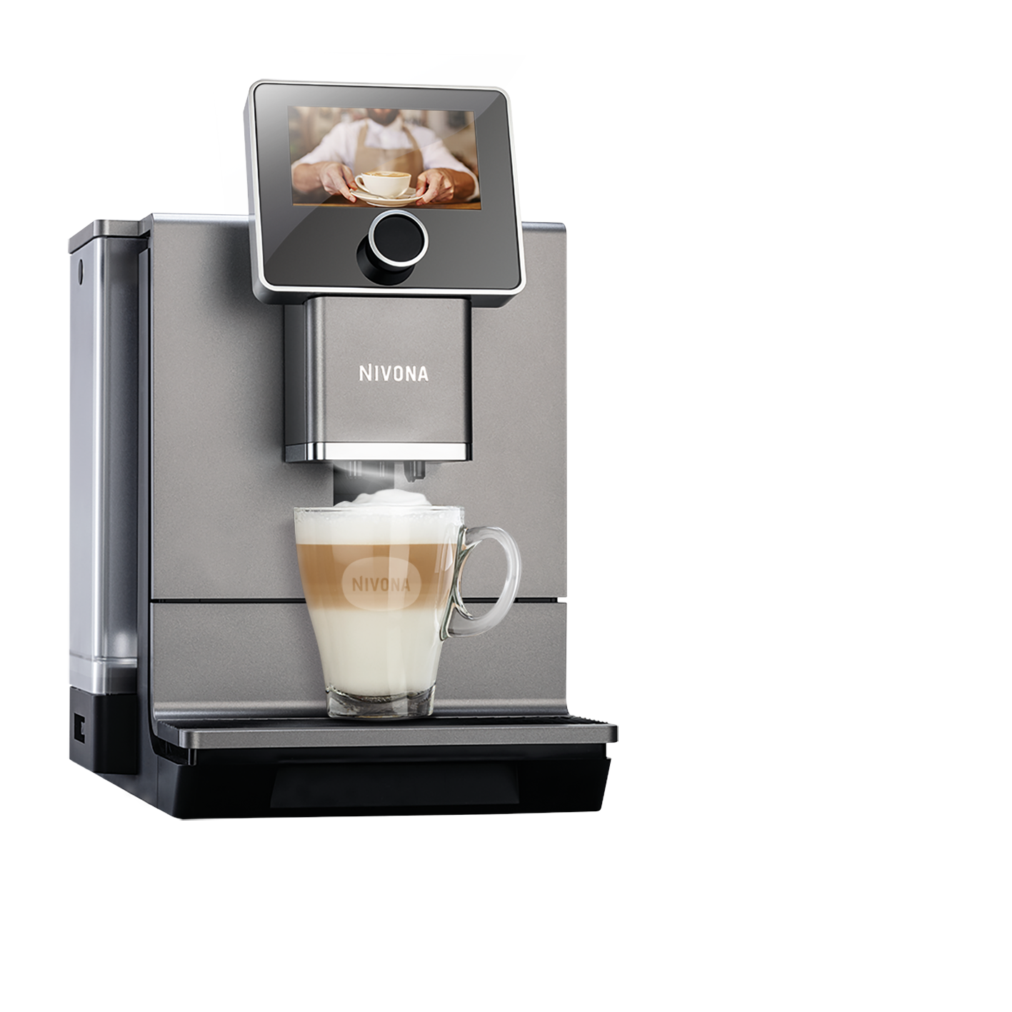 NICR 970 Titan / Chrom-Kaffeevollautomaten-Nivona-Beutelschmidt