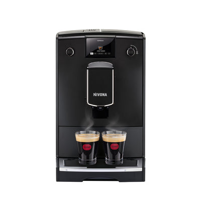 Nivona-NICR 690 Mattschwarz / Chrom-Kaffeevollautomaten-Beutelschmidt