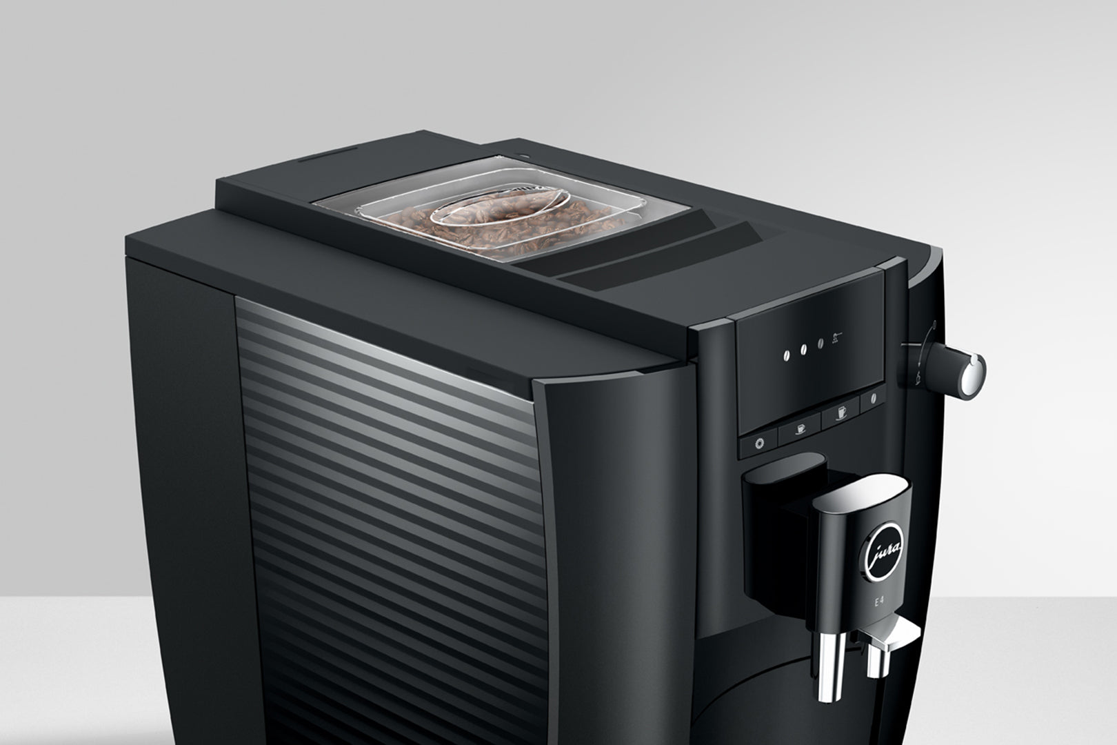 E4 Piano Black-Kaffeevollautomaten-Jura-Beutelschmidt