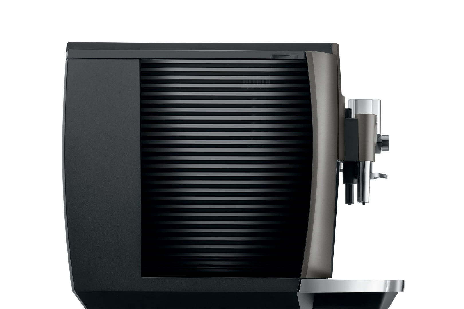 E8 Dark Inox-Kaffeevollautomaten-Jura-Beutelschmidt