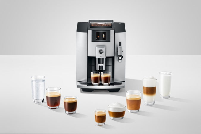 E8 Moonlight Silver-Kaffeevollautomaten-Jura-Beutelschmidt