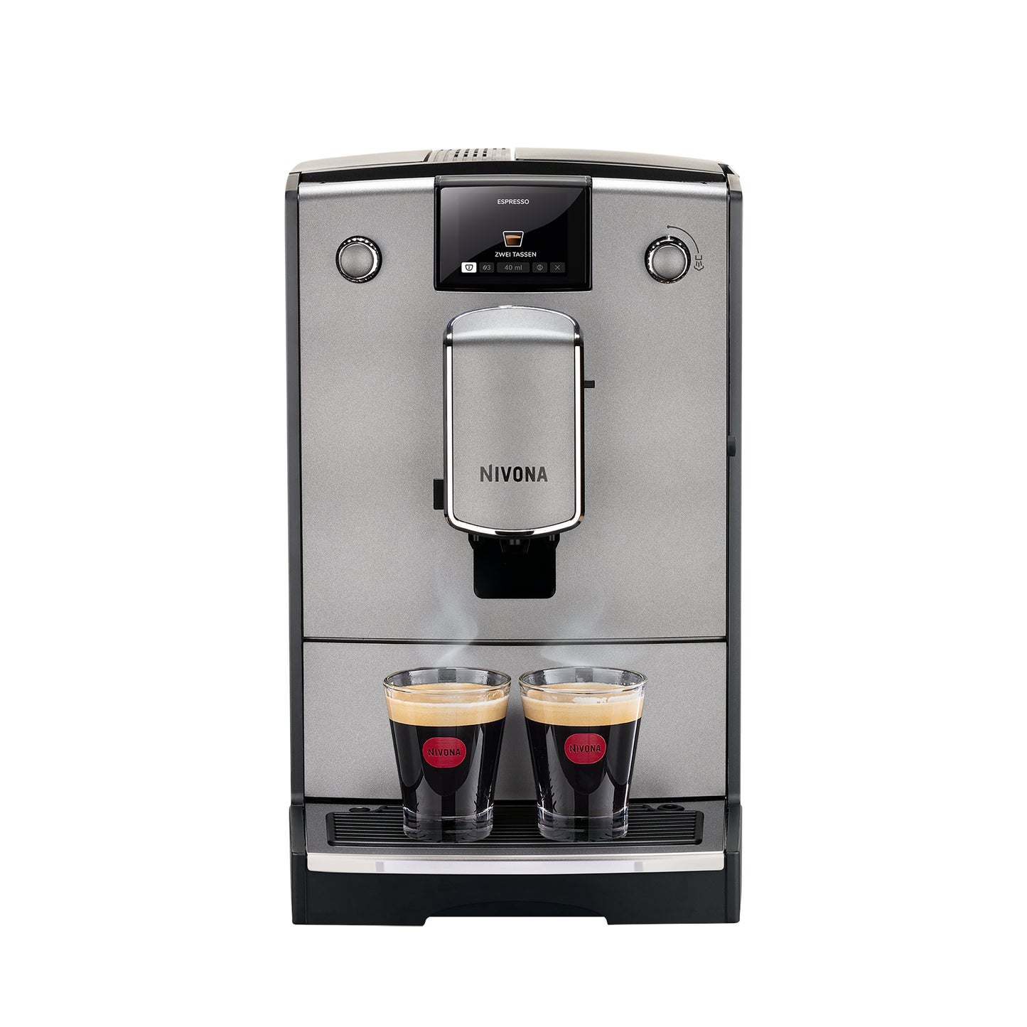 NICR 695 Titan / Chrom-Kaffeevollautomaten-Nivona-Beutelschmidt