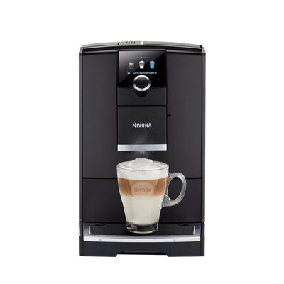 Nivona-NICR 790 Mattschwarz / Chrom-Kaffeevollautomaten-Beutelschmidt