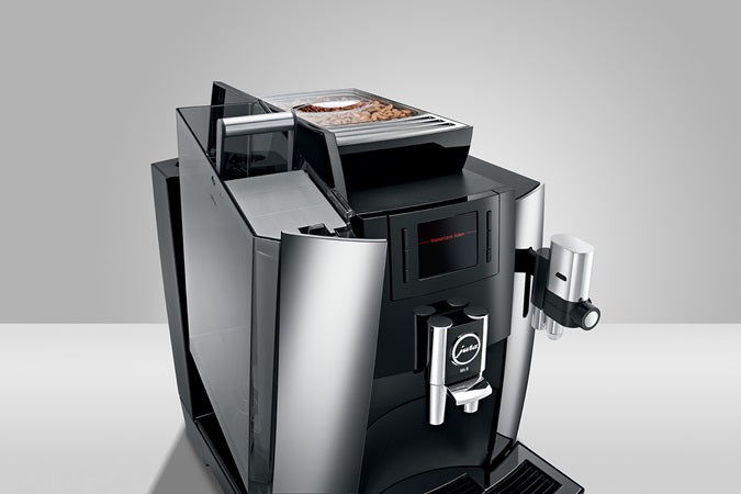 Jura-WE8 Chrom-Kaffeevollautomaten-Beutelschmidt